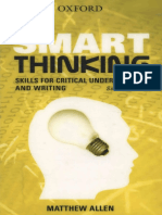 Smart Thinking Skills for Critical Understanding and Writing