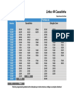 Linha: 44 Cascatinha: Partidas De: Partidas de