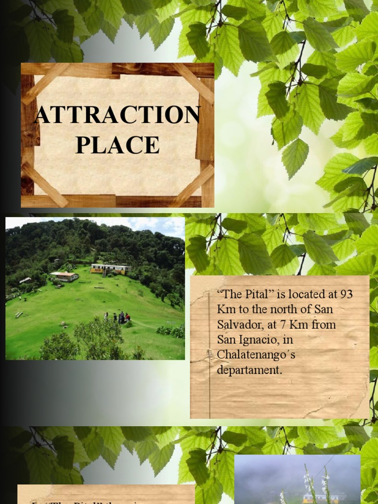 Attraction Place | PDF | Cooking, Food & Wine
