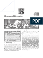 Measures of Dispersion: Hapter
