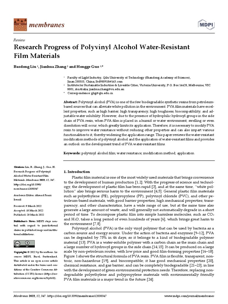 Water Soluble Paper Sack - INFHIDRO - Innovations in PVOH Fillm