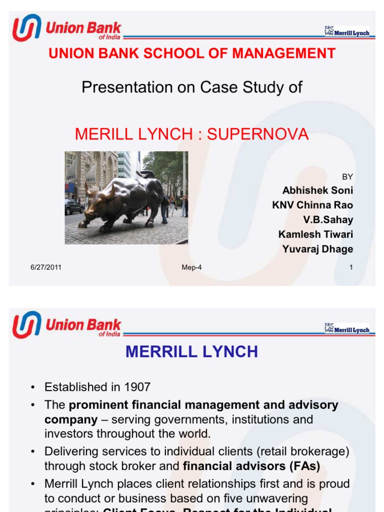 Merill Lynch Supernova Final Updated PDF Merrill Lynch Employee
