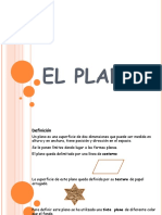 El plano: definición, clasificación y capacidad expresiva