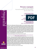 Retrocesso e Segregação. Reflexões Sobre A Política Nacional de Educação Especial