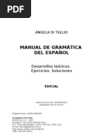 Download Di Tullio Angela Manual de gramatica del espaol by Jaime Prada SN58862499 doc pdf