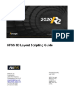 HFSS 3D LayoutScriptingGuide