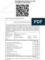 Anexo 8: Ficha de Sintomatología COVID-19