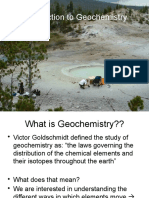 Introduction To Geochemistry