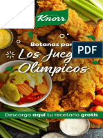 Recetas de Botanas