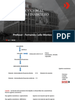 Introduccion Al Sistema Financiero: Profesor: Fernando Calle Montes