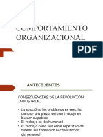 Comportamiento Organizacional: Dra. Carlú Arias de Pérez Mérida 2015