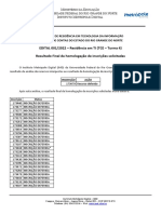 03 Resultado FINAL Da Homologação de Inscrições Solicitadas