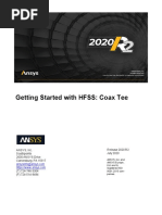 HFSS Coax Tee