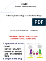 "Clinical Pharmacology of Antibacterial Drugs