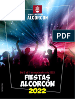 Programación de Fiestas Patronales de Alcorcón 2022