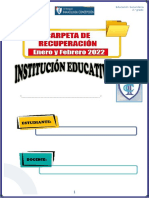 2° Grado Experiencia de Aprendizaje #1 Competencia 4