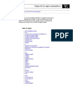 Origenes de Los Signos Matemáticos