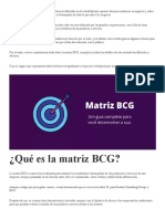 Matriz BCG - ¿Qué Es, Cómo Funciona y Cómo Aplicar - Clasificación