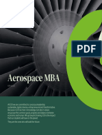 Aerospace MBA: Cutting-Edge Training for the Future of Aviation