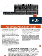 Karakteristik Pendidikan Islam