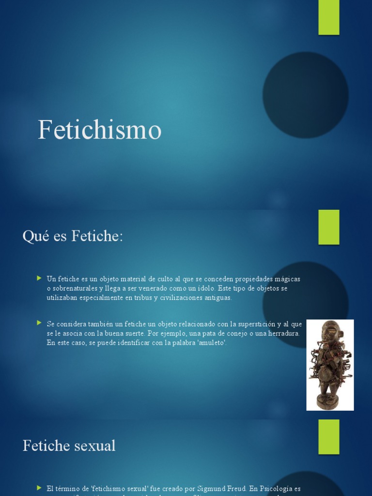 Fetichismo PDF Fetichismo sexual Moralidad
