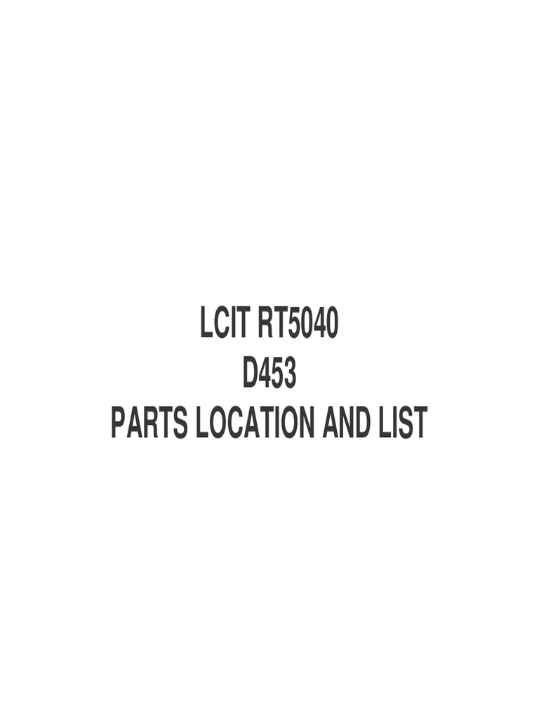 CP Lcit RT 5040 Pro 907 | PDF | Equipment | Machines