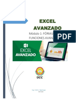 Excel Avanzado: Fórmulas y Funciones Poderosas