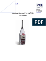 SoundPro SE - DL Manual Español