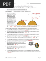 The Inverse Square Law of Universal Gravitation: - Inversely - Inversely - Square - Square