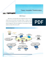 Focus Innovation Transformation: SIM Cloud