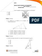 Xviii Olimpiada Departamental de Geometría