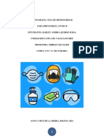 Monografia Sobre La Bioseguridad by Karley Quiroz Sossa