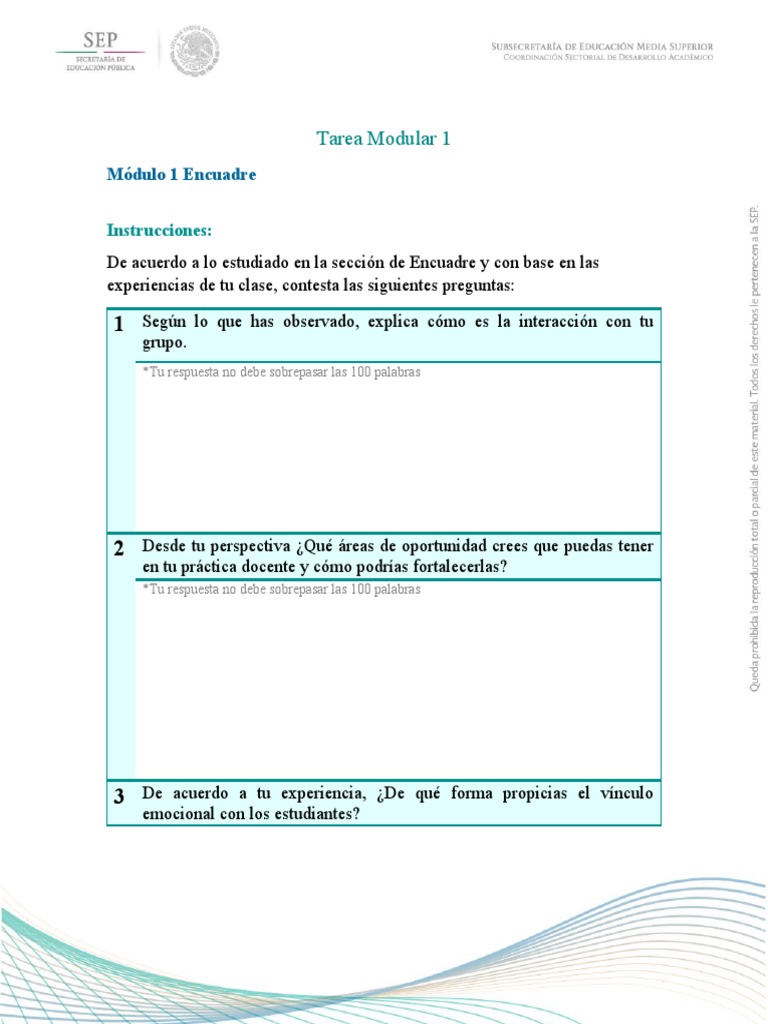 Tarea Modular M1 Laura Lopez | PDF | Crecimiento personal y profesional ...