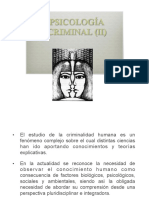 Psicología Criminal (Ii)