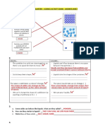 Answer Sheet Science ActBank - 2nd Quarterly Test