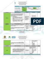 FORMATO PLANEACION Enero 2° Tecnica 2018