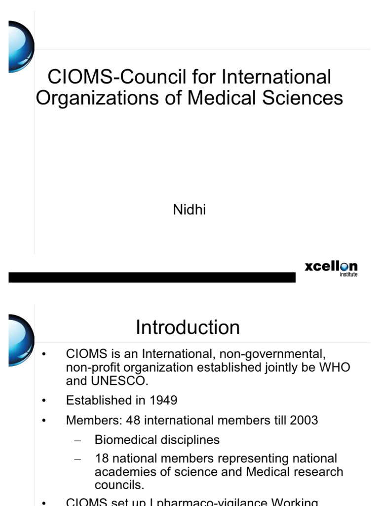 Cioms Ⅵ – Cioms Working Group – 国外 安全性情報 収集 評価 報告 と ClOMS 報告書 – MMBQAZ