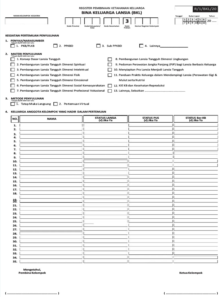R1 BKL 20 | PDF