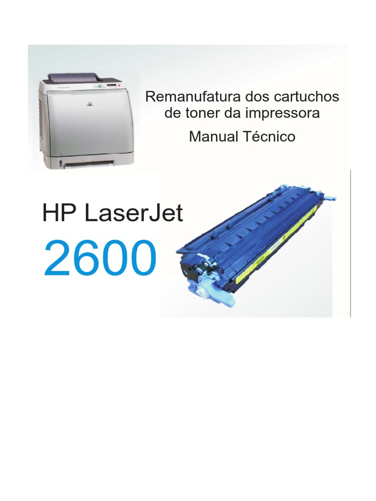 Remanufatura de Cartuchos HP 2600 | PDF | Impressora (informática ...