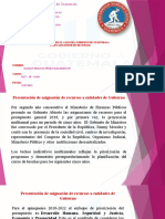 Presentación Sobre El Caso Del Gobierno de Guatemala