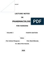 Pharmacokinetics and Pharmacodynamics Notes