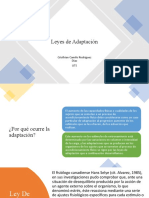 Leyes de Adaptacion