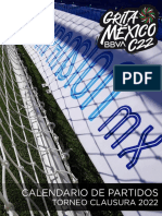 Calendario Liga Expansion Torneo Clausura 2022