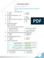 Uji Kompetensi 1 Kelas 6