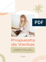 Propuesta de Ventas Marketing Digital Formas Orgánicas Beige