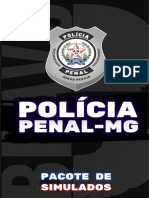 Simulado X Com Gabarito Comentado - Polícia Penal 2022 - Bravo - Pós-Edital
