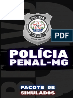 Simulado Vi Com Gabarito Comentado - Polícia Penal 2022 - Bravo - Pós-edital