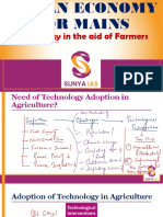 Lecture 9 - Agri-Technology - MAINS GS 3 CC