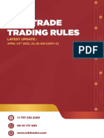 Trading Rules - Update 13 April 2022