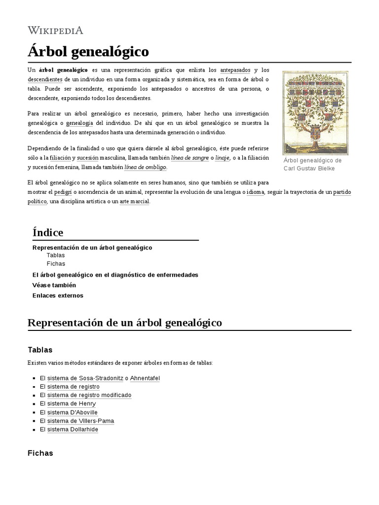 U1 Proyecto 1 Arbol Genealogico | PDF | Salud y bienestar | Ciencia y ...